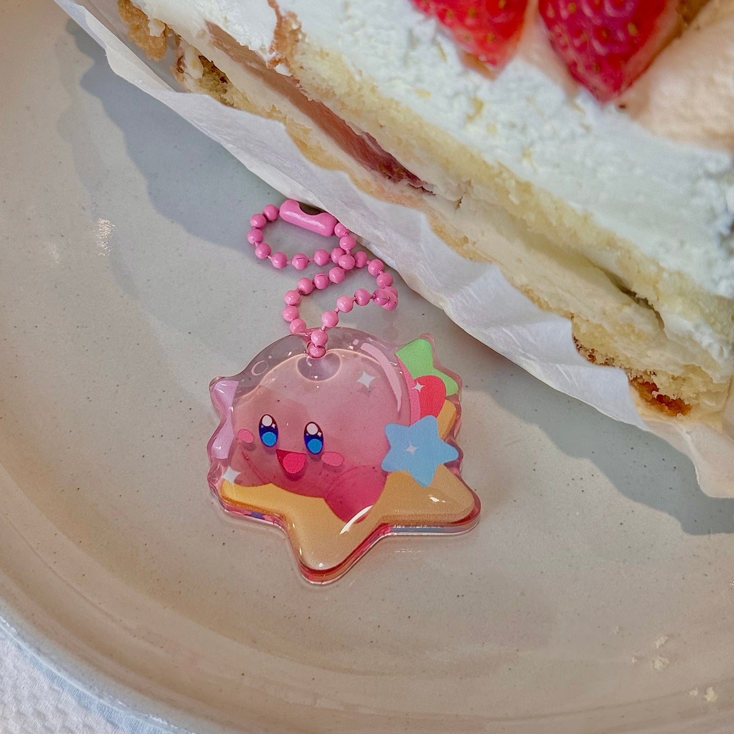 Pink Ball Mini Charm