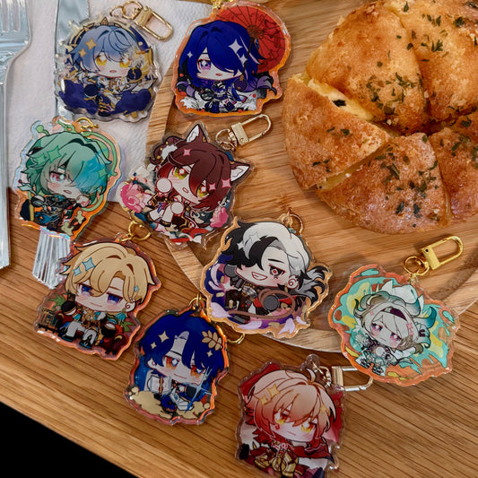 HSR Epoxy Acrylic Charms