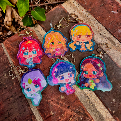 Magical Fairy Girl Charms