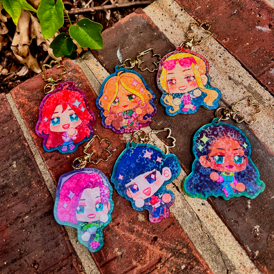 Magical Fairy Girl Charms