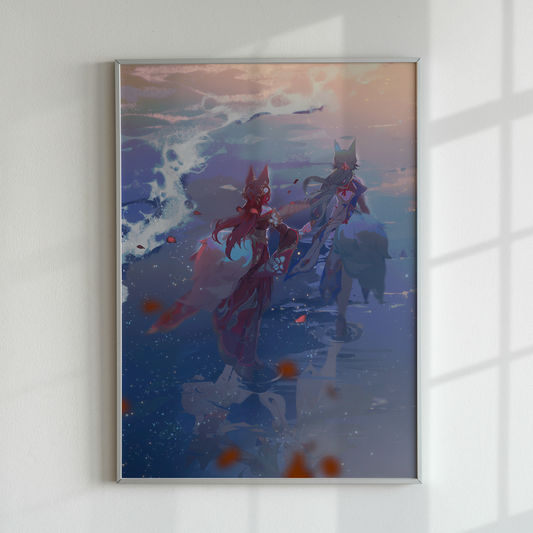 Mother & Daughter (Yukong & Fugue) Print