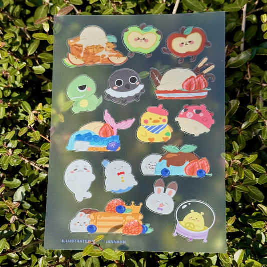 LADS Mascot Sticker Sheet